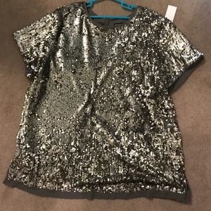 Sequin top